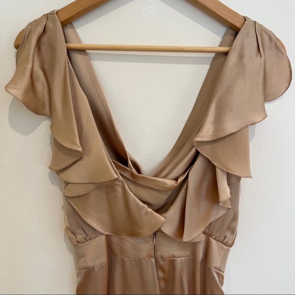 DSquared2 Silk Beige Evening Gown - Picture 4 of 10